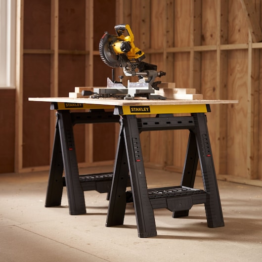 Stanley Unterstellbock Vario Paar STST1-70559 Höhenverstellbar Breitenverstellbar 450kg