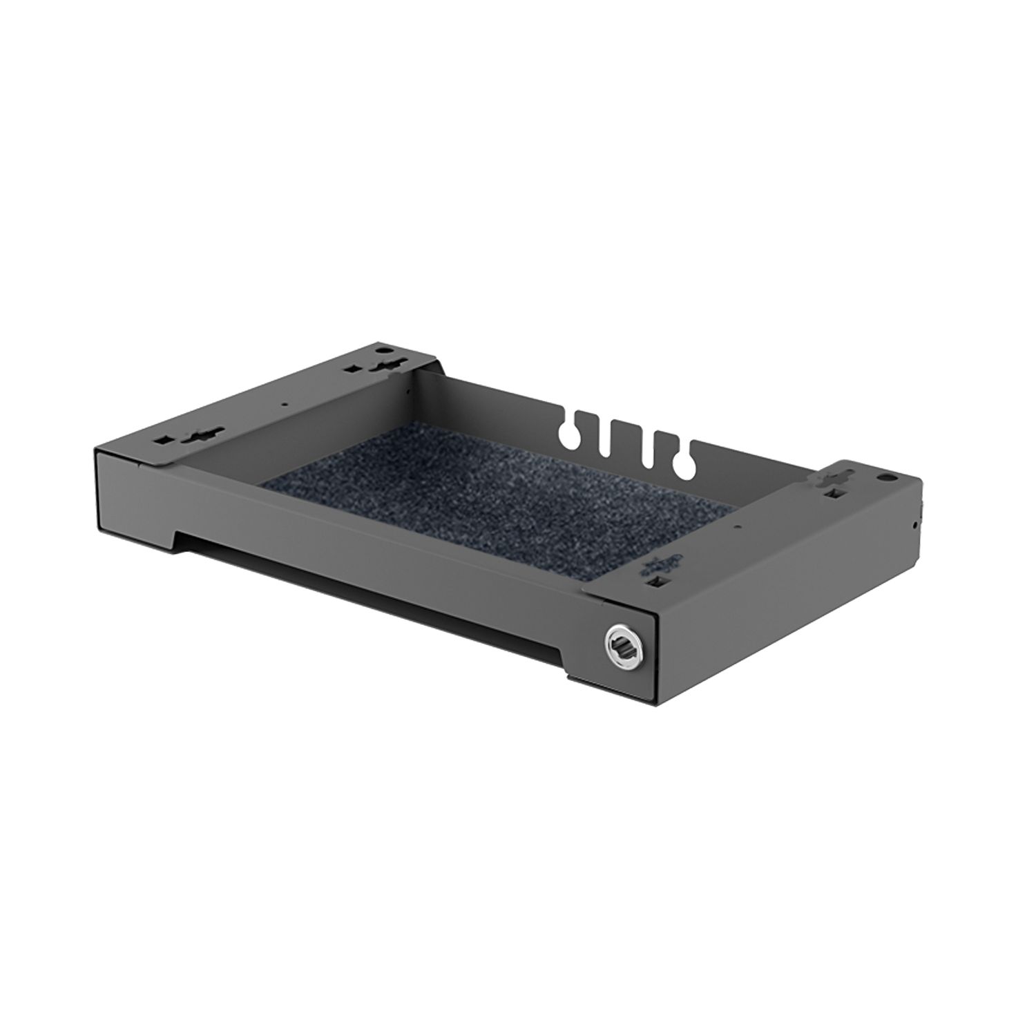HETTICH SmarTray Stahl 50 mm mit Kassette (Großverpackung), anthrazit
