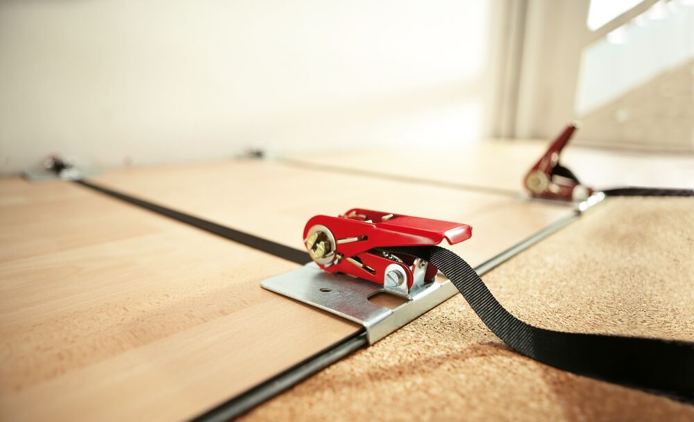 Bessey Spann- und Verlegehilfe SVH400 mit Abstandhalter und Polyesterband