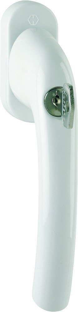 HOPPE Fenstergriff 0710S/U26,abschl.,ov.,7/32,verkehrsw., VE10