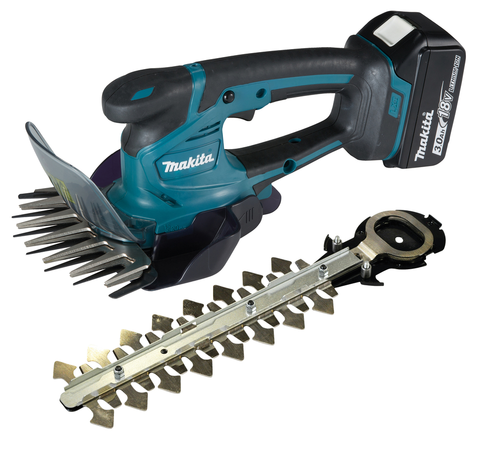 Makita Akku-Grasschere LXT DUM604RFX 18V 160mm mit 3.0Ah Akku und Ladegerät