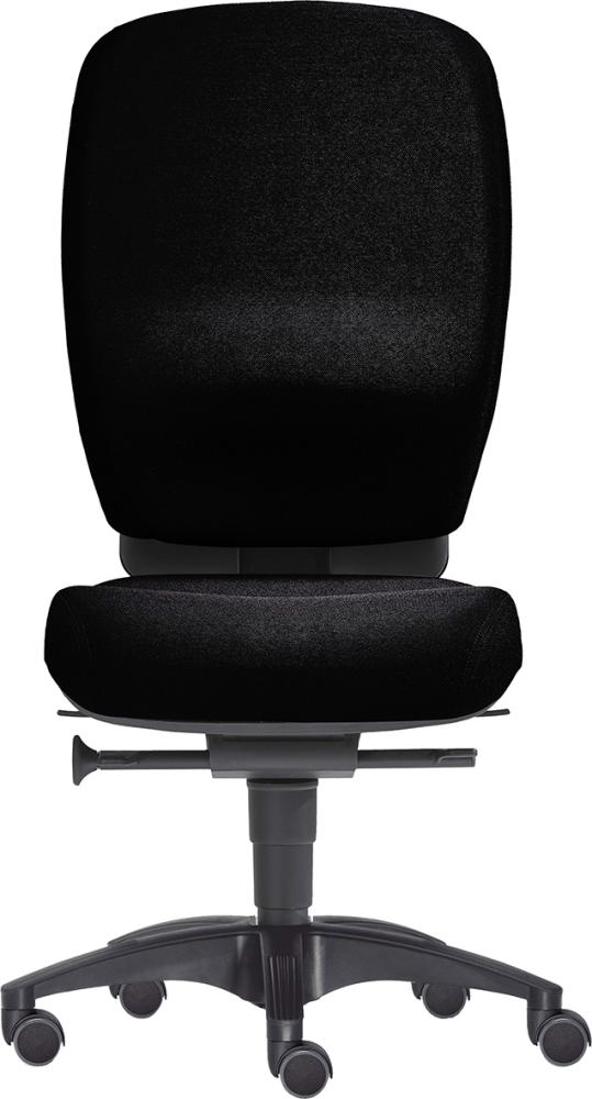 Sitwell Bandscheibenstuhl OFFICE schwarz bis 120kg 100 % Polyester