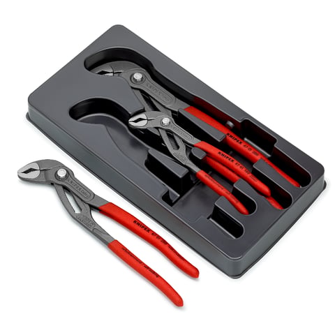 Knipex Cobra®-Set Wasserpumpenzangen 3-teilig 180/250/300 mm 00 20 09 V02