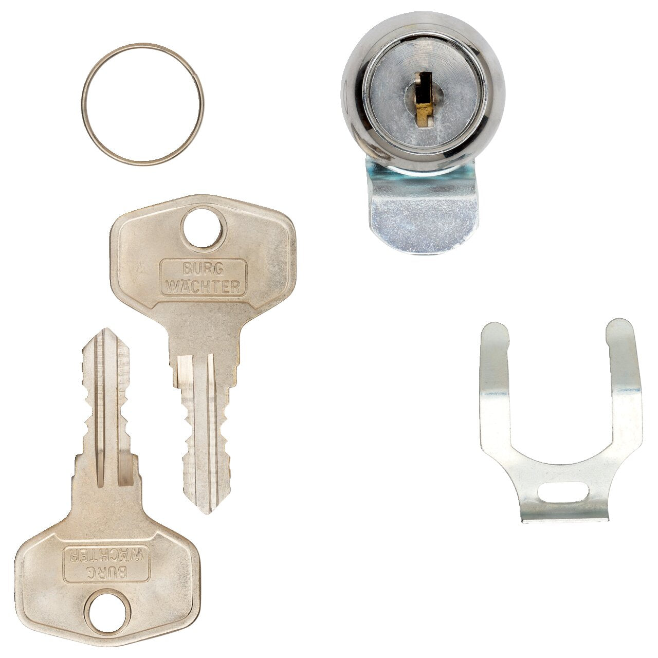 Burg Wächter Universalzylinder-Set ZS 81 Duo SB 17741 gleichschließend