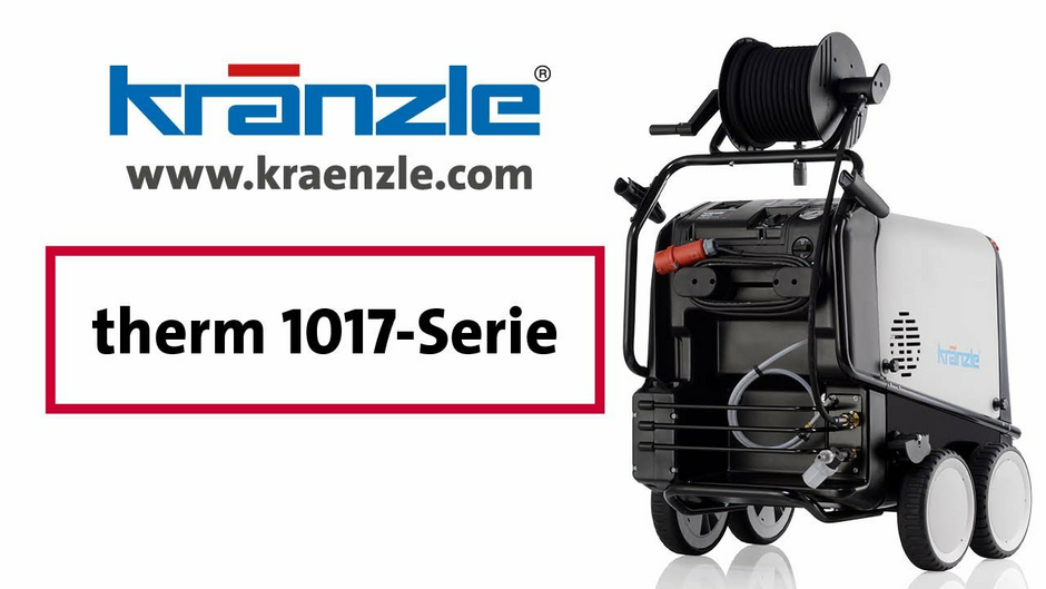 Kränzle therm 1017 Heißwasser-Hochdruckreiniger 632200 400V 150 bar 1000 l/h
