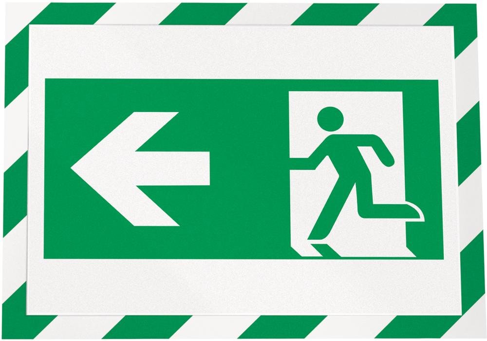 DURABLE Magnetrahmen SECURITY A4 DURAFRAME grün/weiß