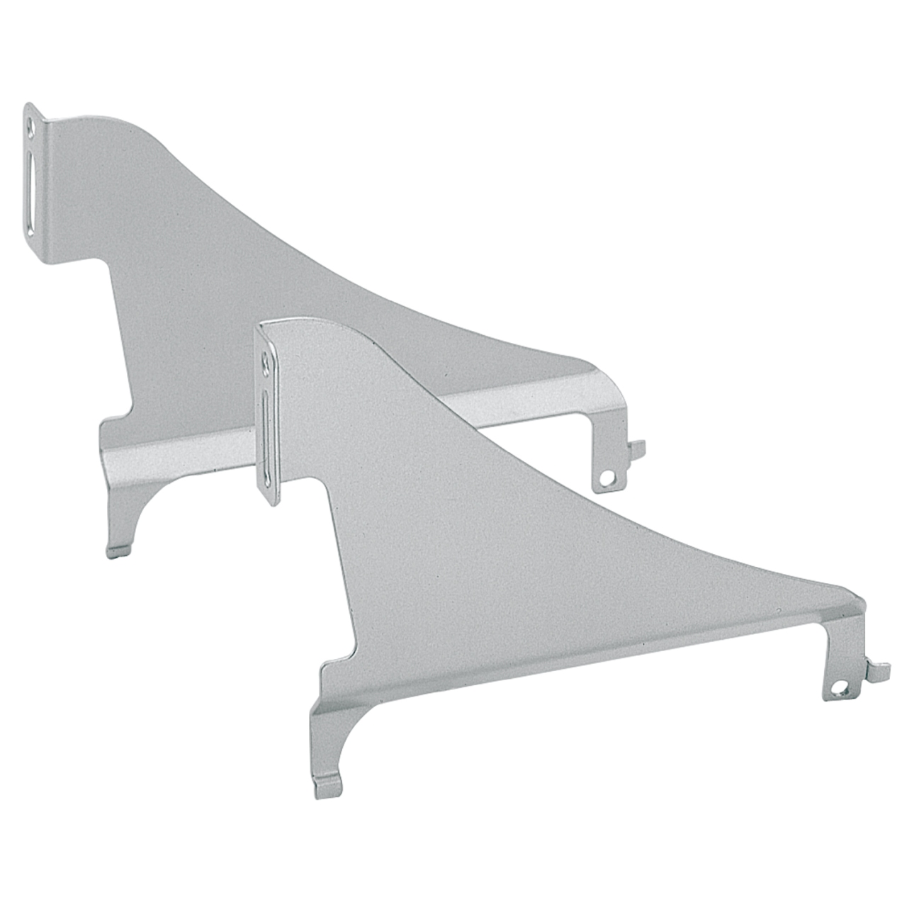 HETTICH Blendenstütze für Schubkastensysteme, Aluminium Optik, links / rechts