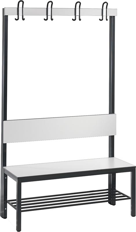 Produktbild CP Einseitige Garderobenbank und Schuhrost