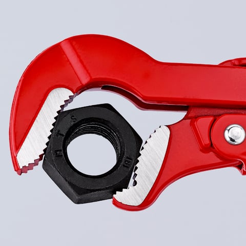 Knipex Rohrzange S-Maul 83 30 020 rot pulverbeschichtet 570 mm