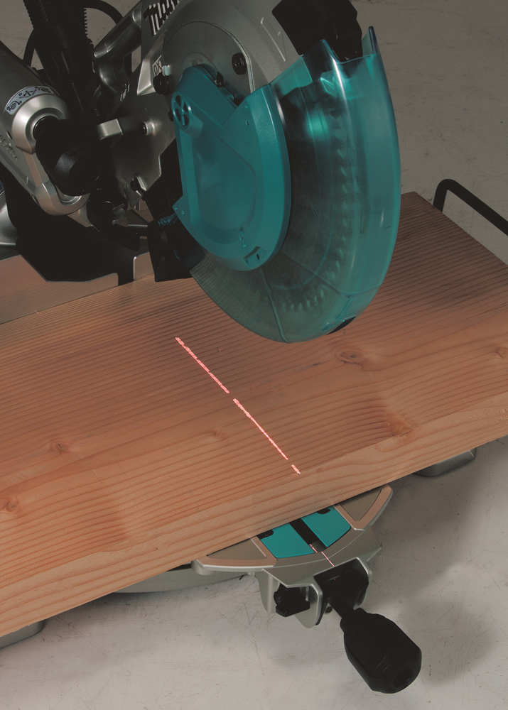 Makita Kapp- und Gehrungssäge LS1019L 1510W 260mm mit Laser