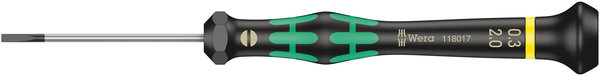 2035 Screwdriver for slotted screws for electronic applications, 0.30 x 2 x 50 m, Gerät, Schraubenzieher, Werkzeug