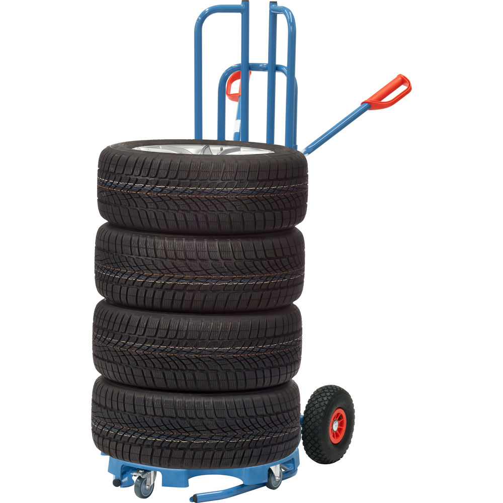 Fetra Reifen-Roller "TYRE TROLLEY" 4546 TPE-Bereifung 120kg
