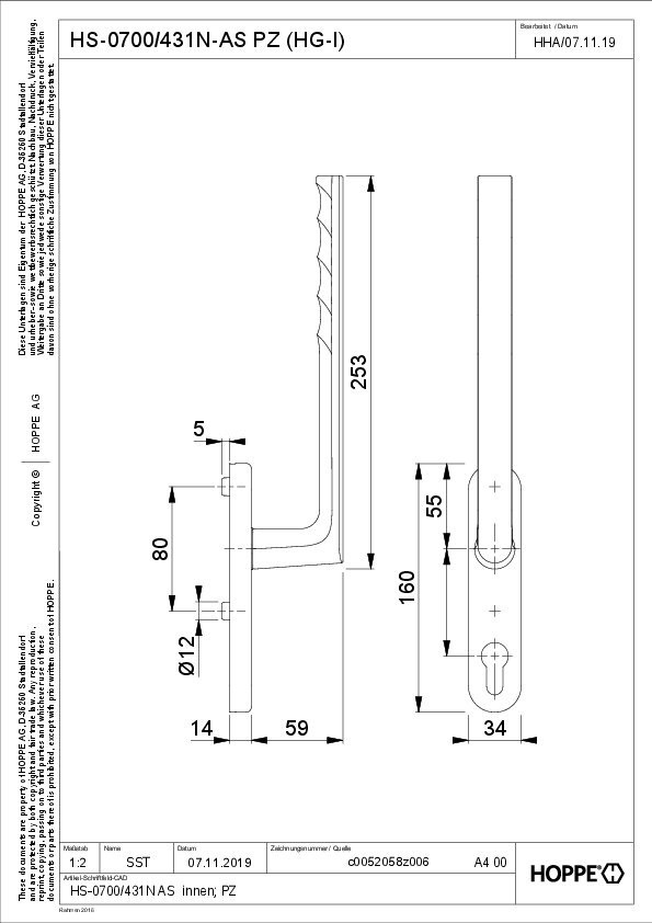 Technische Zeichnung
