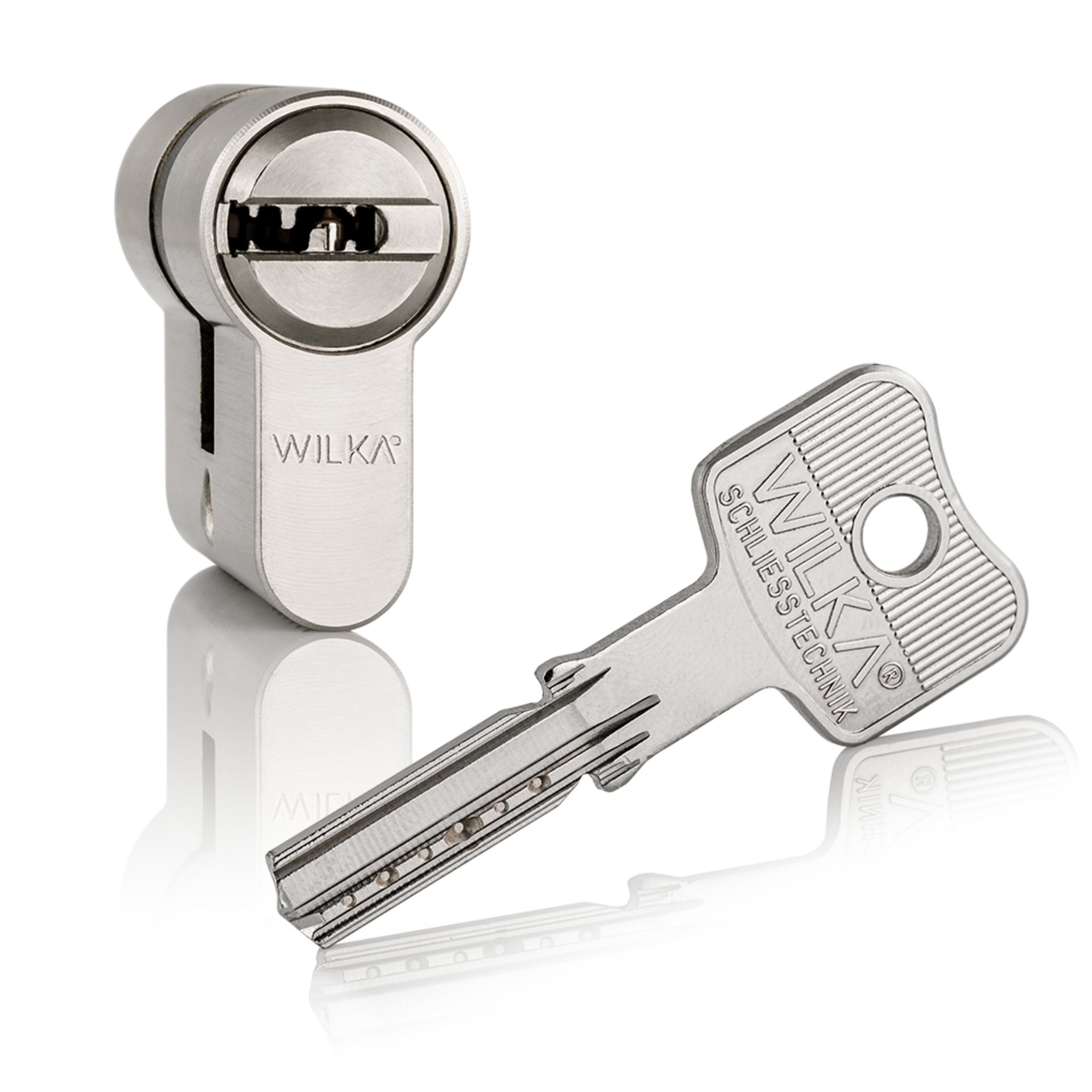 WILKA Profilzylinder 3663 Mmv N+G, 50-55 mm