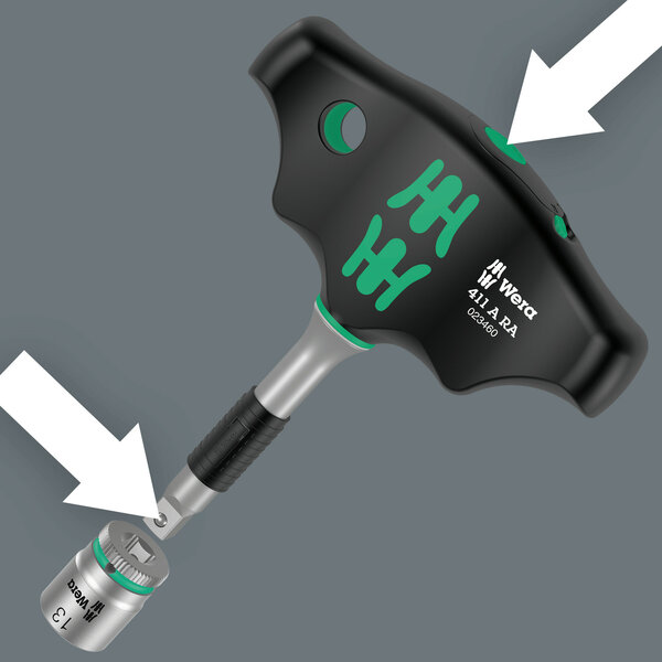 With 1/4&quot; external square head tip