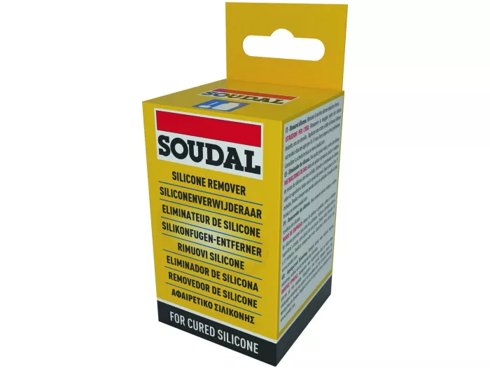 Soudal Silikonentferner 100ml mit Pinsel und Spachtel