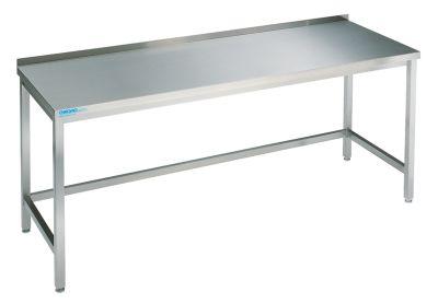 Produktbild Edelstahl-Arbeitstisch offen, unterfahrbar