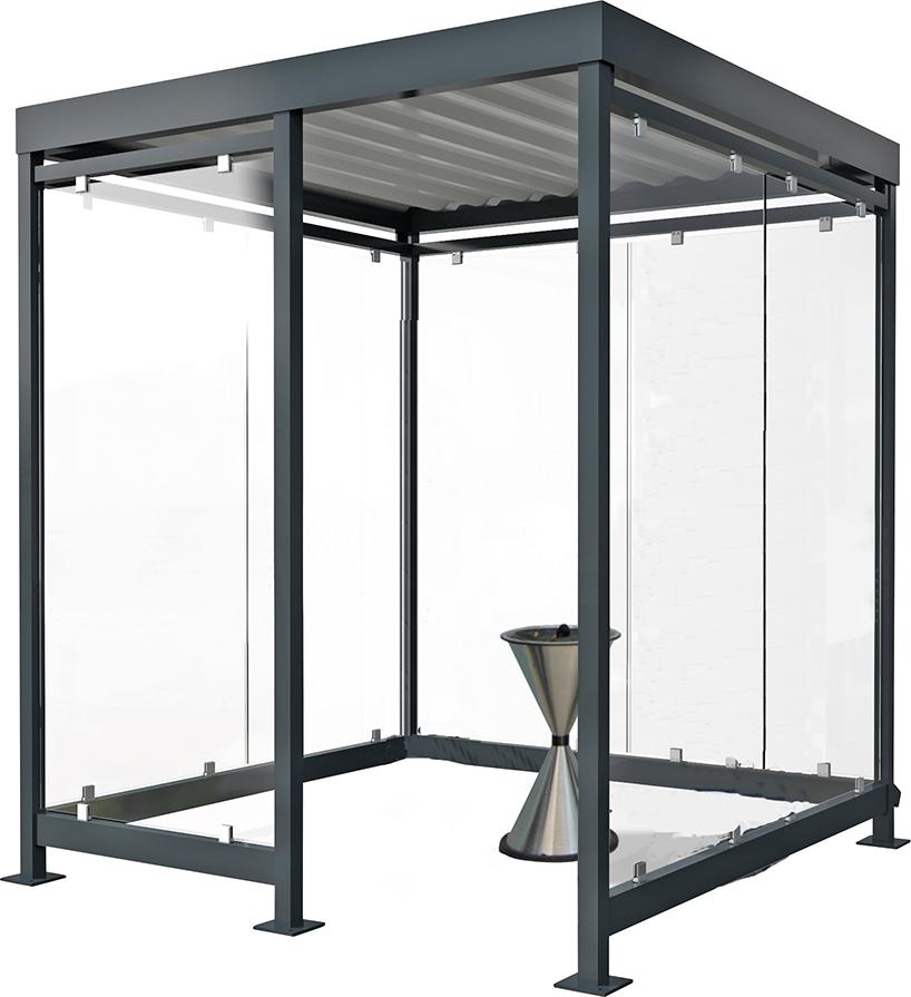 Produktbild WSM Raucherunterstand Modell Köln