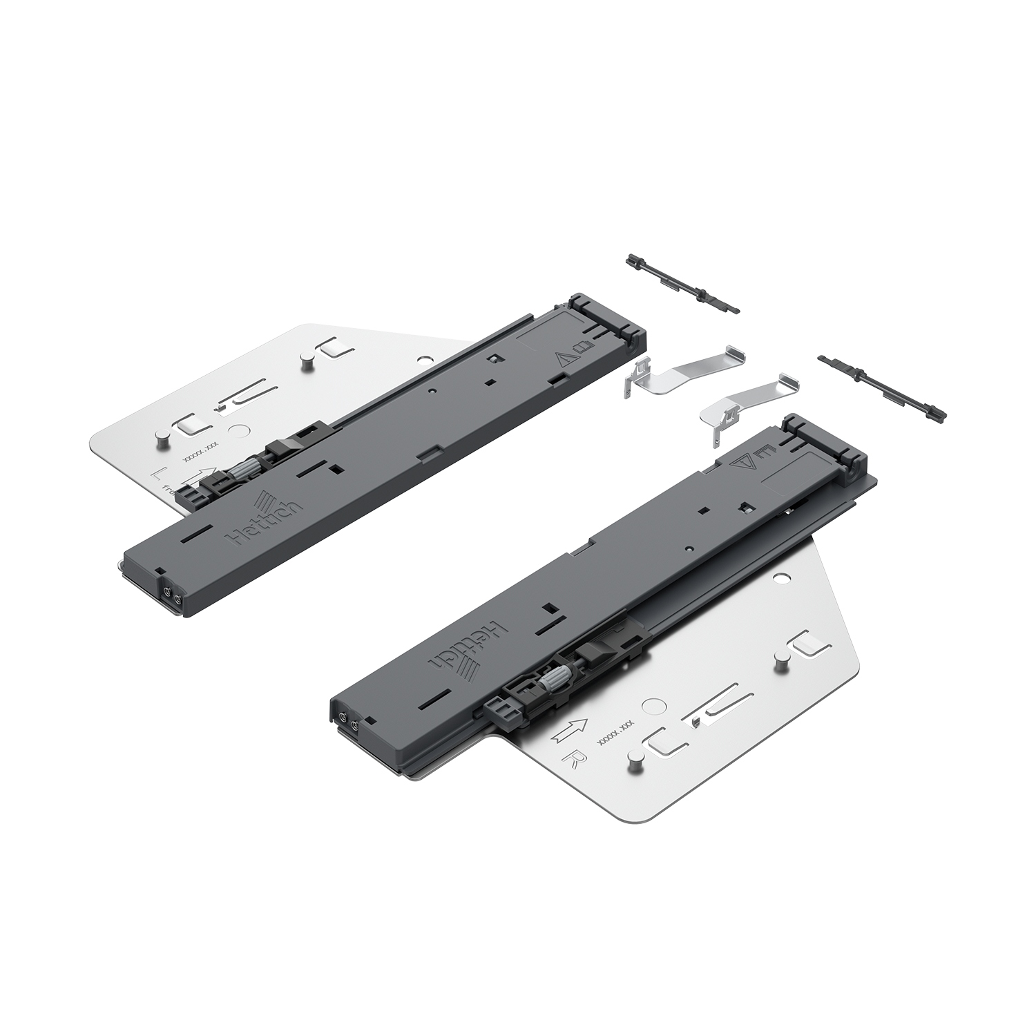 HETTICH Öffnungssystem Push to open Silent, 20 - 70 kg, links und rechts