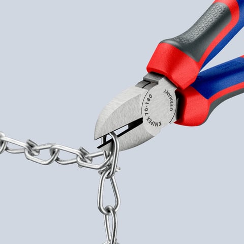 Knipex Seitenschneider 70 02 180 180mm Comfort-Griffe atramentiert
