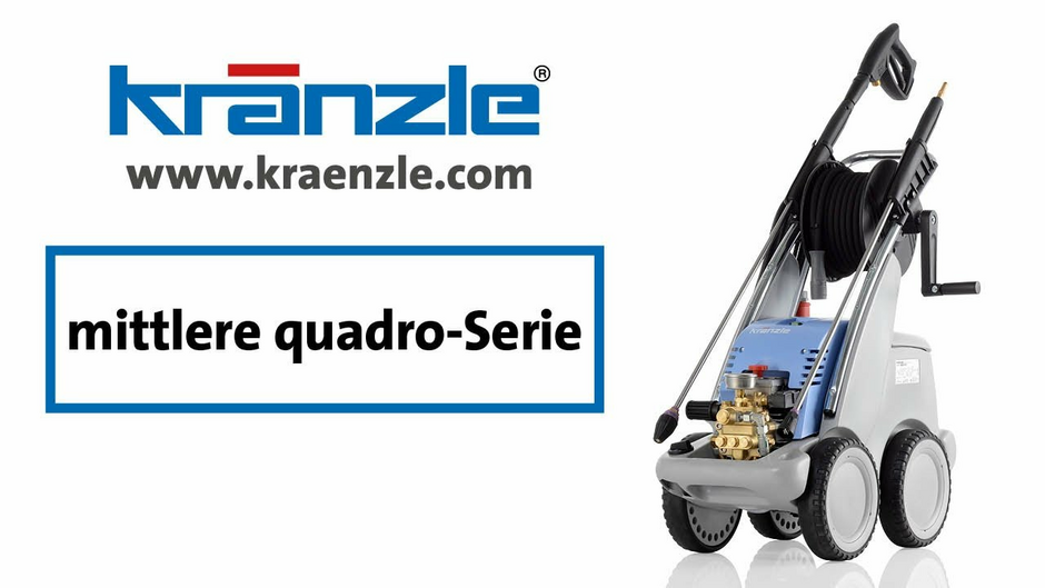 Kränzle Hochdruckreiniger quadro 599 TST Kaltwasser 150 bar 10 l/min 230V