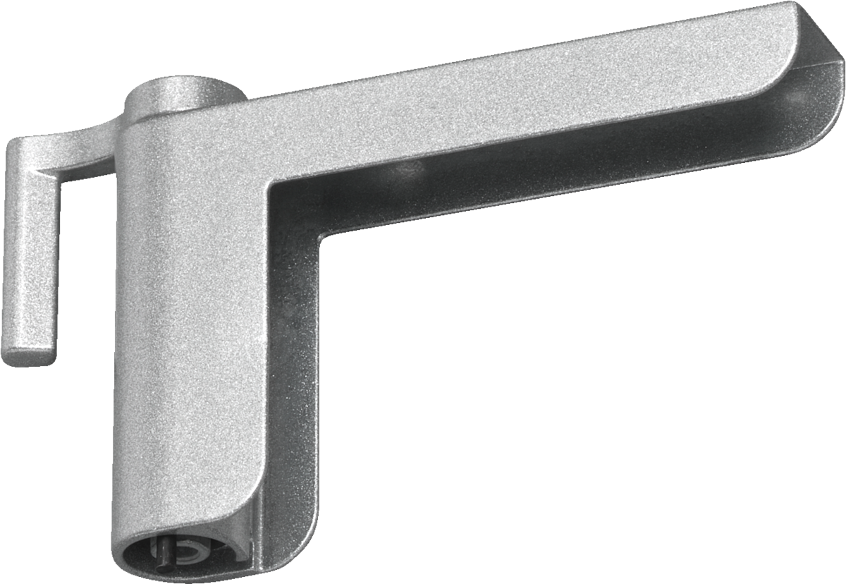 Abus Türschließer 2603 S silber für Türen bis 20 kg ohne Bohren