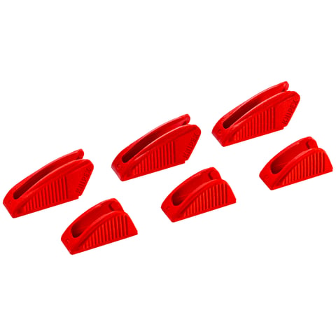 Knipex Schonbacken-Set 86 09 250 V01 für Zangenschlüssel 86 XX 250 (ab 2018) - 3 Paar Kunststoff