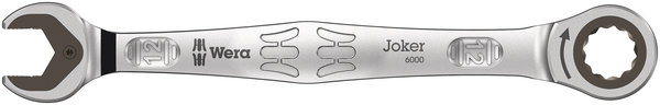 6000 Joker Ratcheting combination wrenches, 12 x 170.7 mm