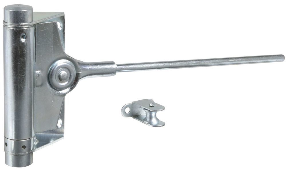 DENI® Federtürschließer 3983,Gr.120, bis 60kg,edelstahl matt