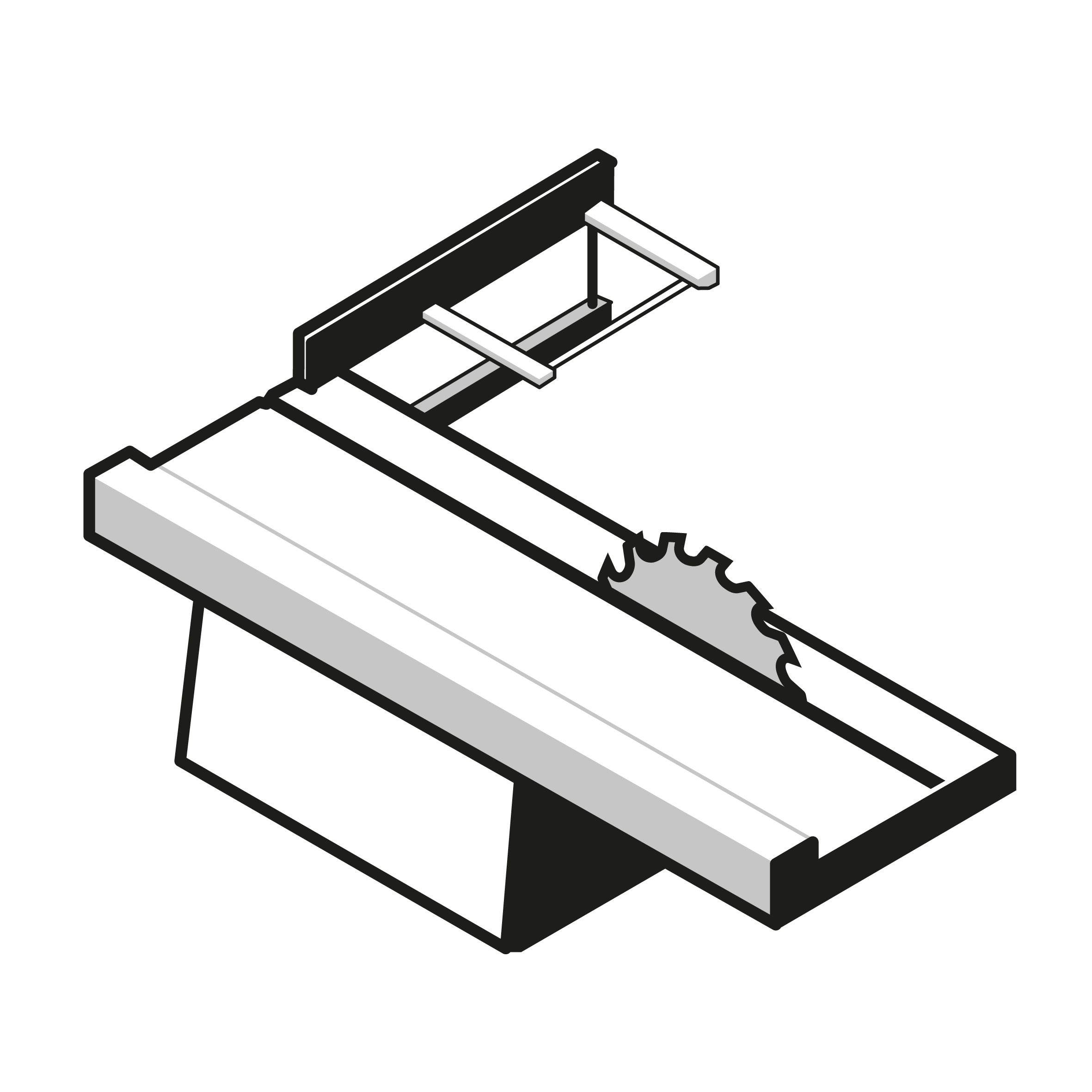 Säget, Kreissäge, Stichsäge, Arbeitsbank, Sägeblatt