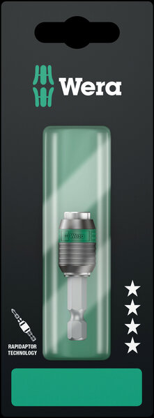 889/4/1 K SB Rapidaptor Universal Bit Holder, 1/4&quot; x 50 mm, Elektrisches Gerät, Mikrophon, Licht