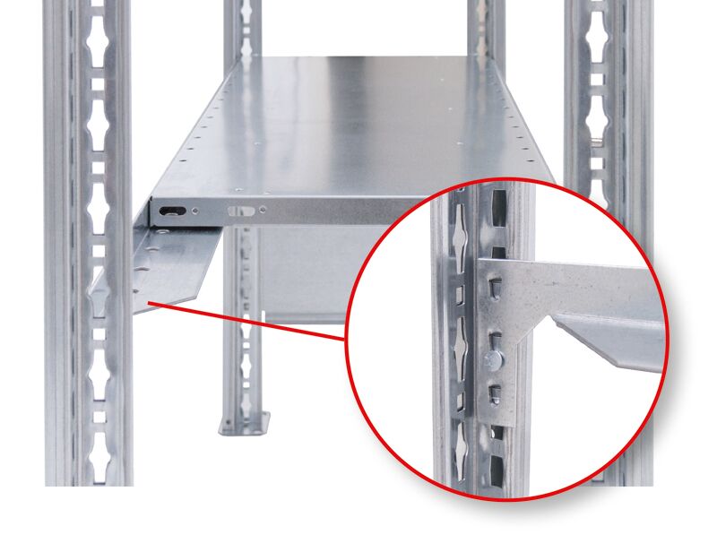 Schulte Längenriegel 1300 mm verzinkt für MULTIplus85/150 Fachböden
