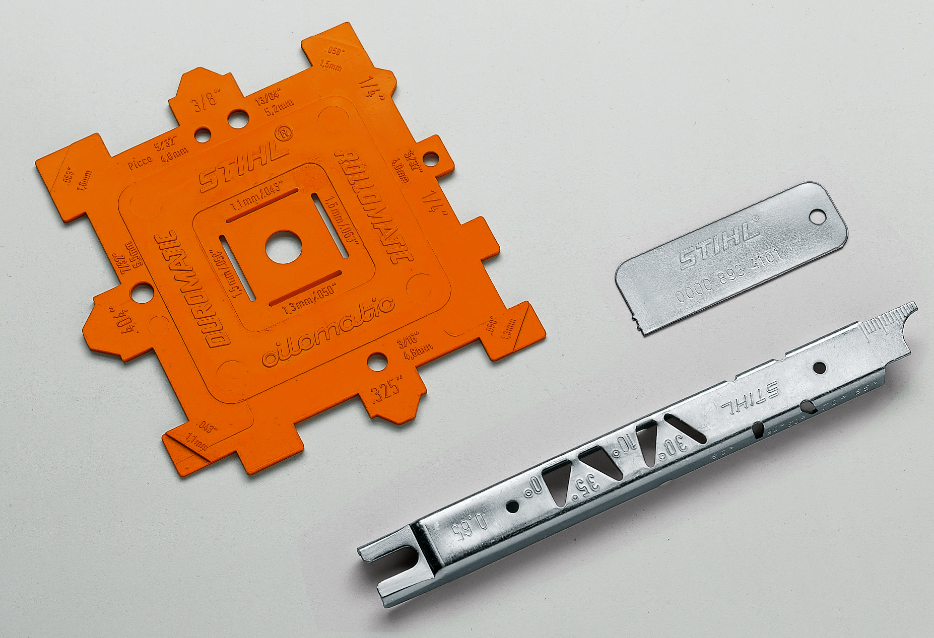 Stihl Feillehre für 1/4 -, 3/8  P-, .325 -, 3/8 -Kette