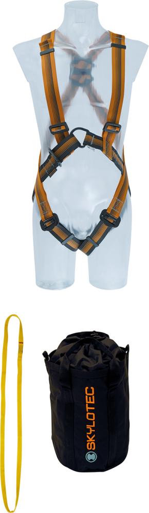 SKYLOTEC Set Basic Arg 30,Rope BagErgogrip Sk16,Loop 35kN