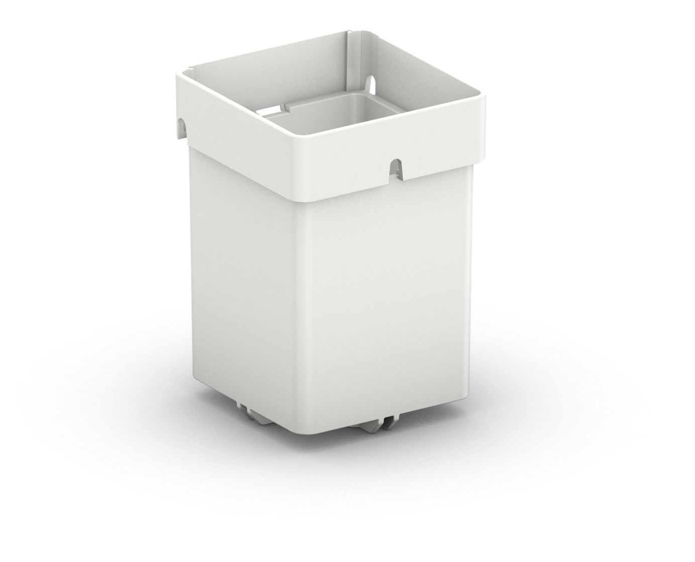 Einsatzboxen Box 50x50x68/10, Zinn, Kann, Mülleimer