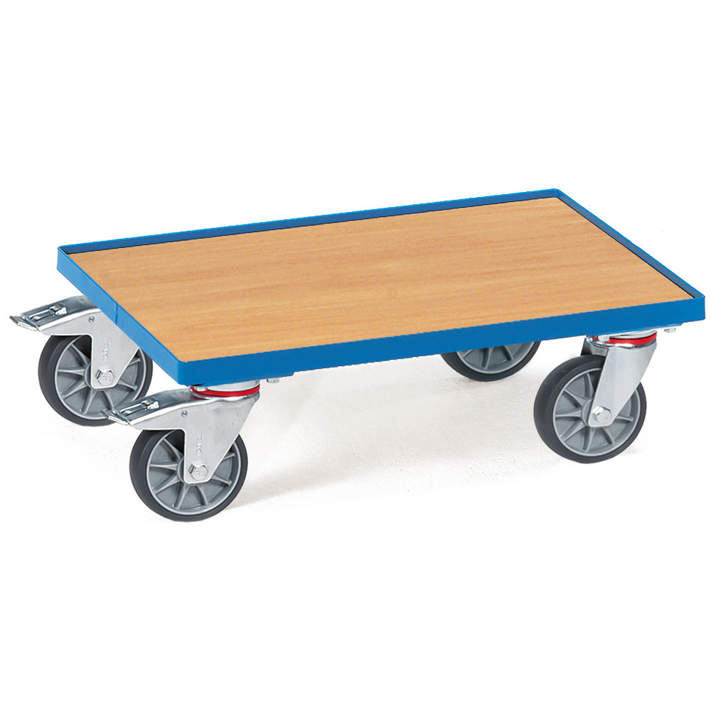 Fetra Eurokasten-Roller 13581 mit Holz-Boden TPE-Bereifung 250kg