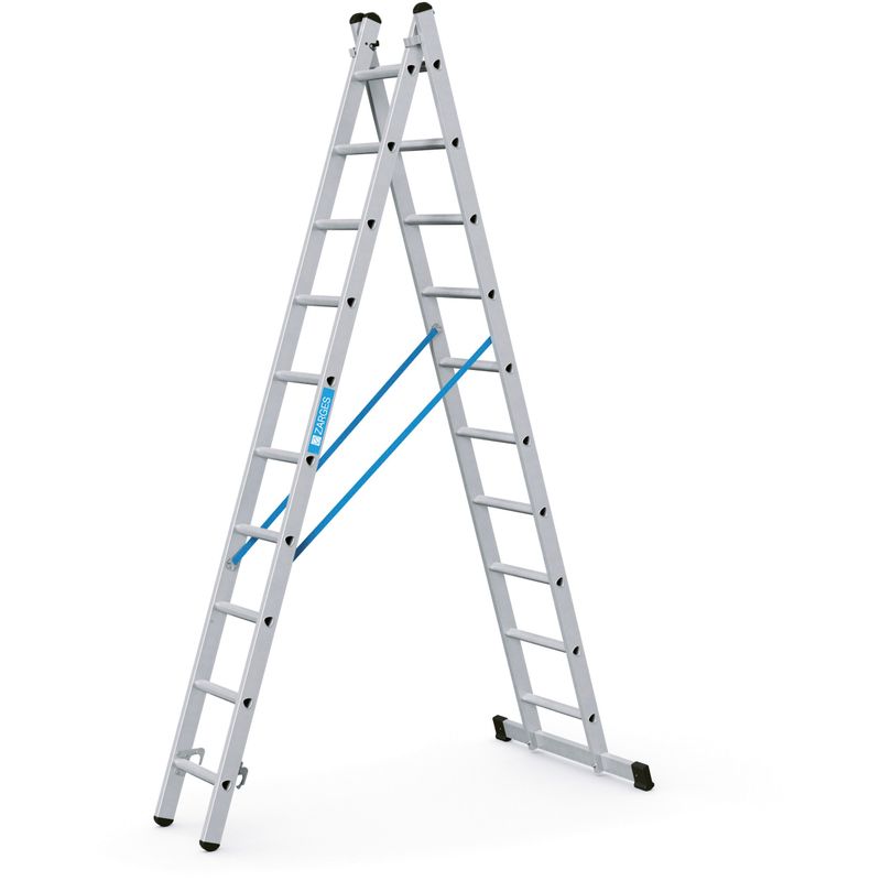 ZARGES Combimaster DX - Mehrzweckleiter 2 x 10 Sprossen 44870