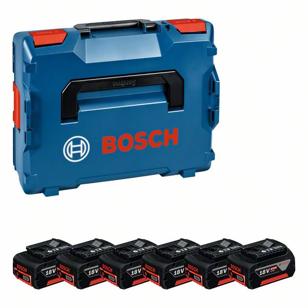 Bosch Akkupack 6x GBA 18V 4,0Ah