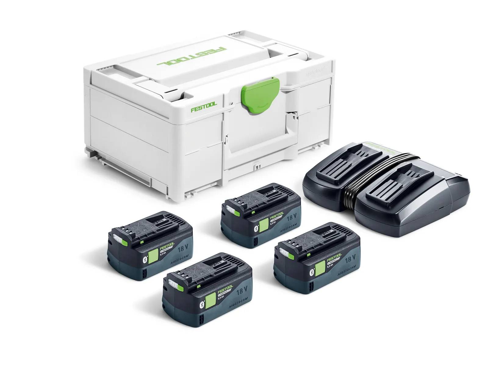 Festool Energie-Set SYS 18V 4xHP5,0/TCL 6 DUO