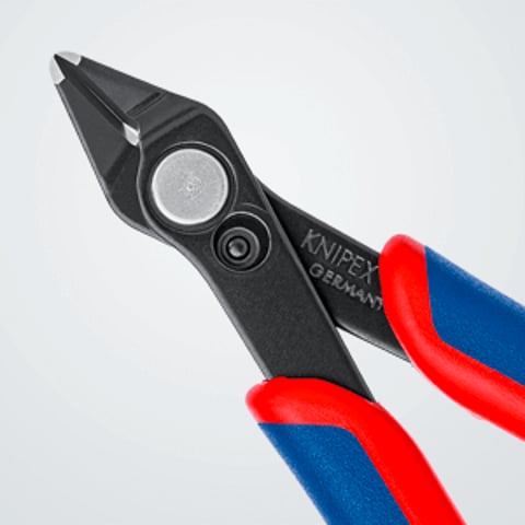 Knipex Electronic Super Knips® Seitenschneider 78 61 125 brüniert mit Mehrkomponenten-Hüllen 125 mm