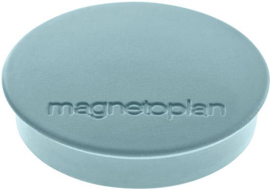 Produktbild magnetoplan Magnet D30mm VE10 Haftkraft 700 g blau