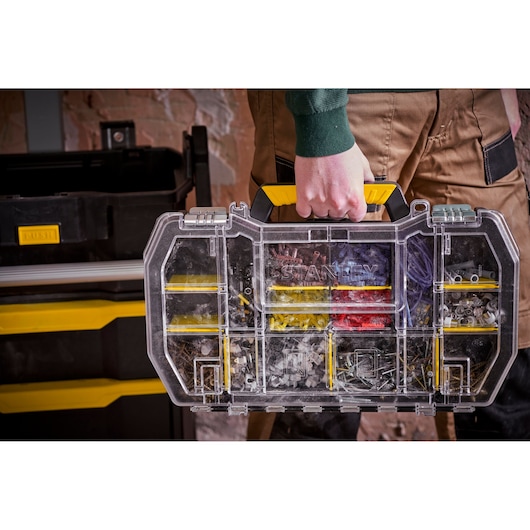Stanley Rollende Werkstatt 2-IN-1 STST1-79231 mit Werkzeugtrage und Organizer
