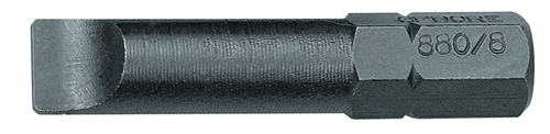 Gedore Schraubendreherbit 880 12 5/16" Schlitz 12mm Vanadium-Stahl