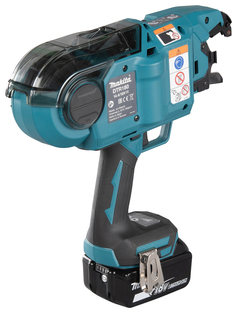 Makita Akku-Bewehrungsverbinder DTR180ZJ 18V ohne Akku und Ladegerät im MAKPAC