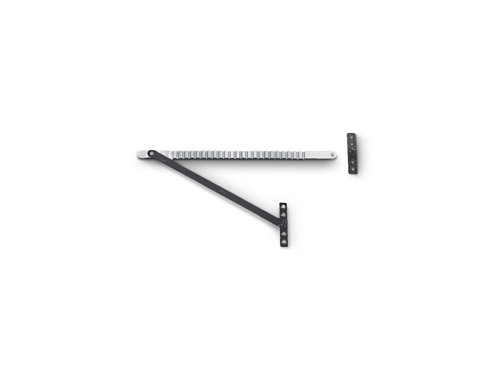 Produktbild RWA-Sicherheitsschere, 60, mit Flügelplatten, DIN Links-Rechts, Stahl verzinkt