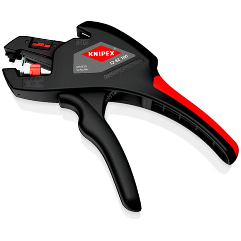 Knipex ComStrip Automatische Abisolierzange 12 62 180 0,2-6 mm² Längenanschlag 6-18 mm
