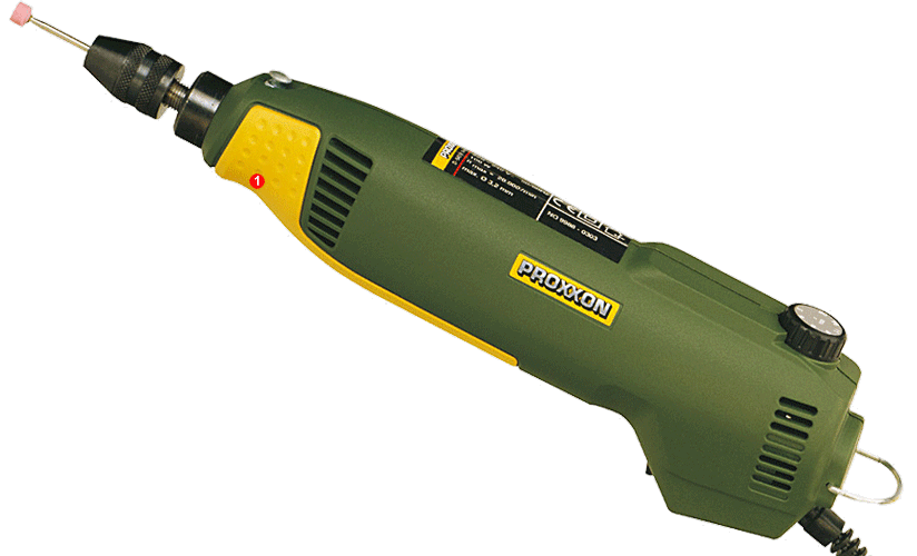 Proxxon Feinbohrschleifer FBS 240/E 100W 5000-22000 U/min Schnellspannfutter 0,3-3,2mm