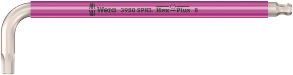 3950 SPKL Multicolour L-key, metric, stainless, 8 x 195 mm, Purpur