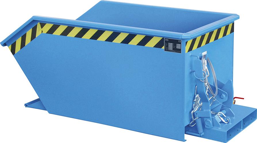 Bauer Südlohn Späne-Kippbehälter, Typ SGU, mit Lochblecheinsatz, RAL 5012