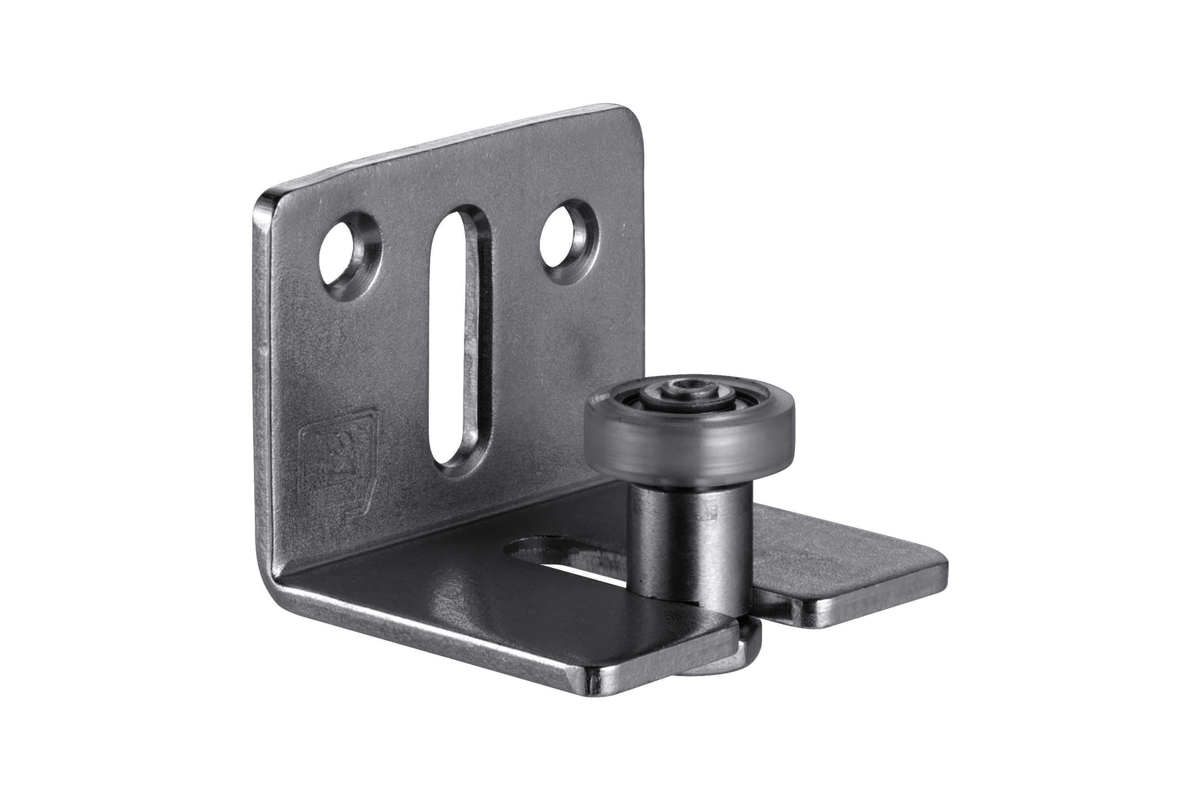 Woelm HELM 43/45 Führungsrolle für U-Schiene 340 L: 45 mm Edelstahl-Rostfrei